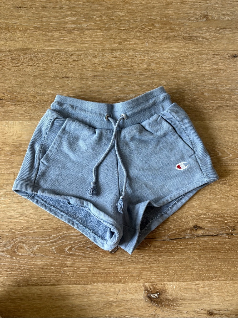 Champion Blue Reverse Weave Terry Shorts